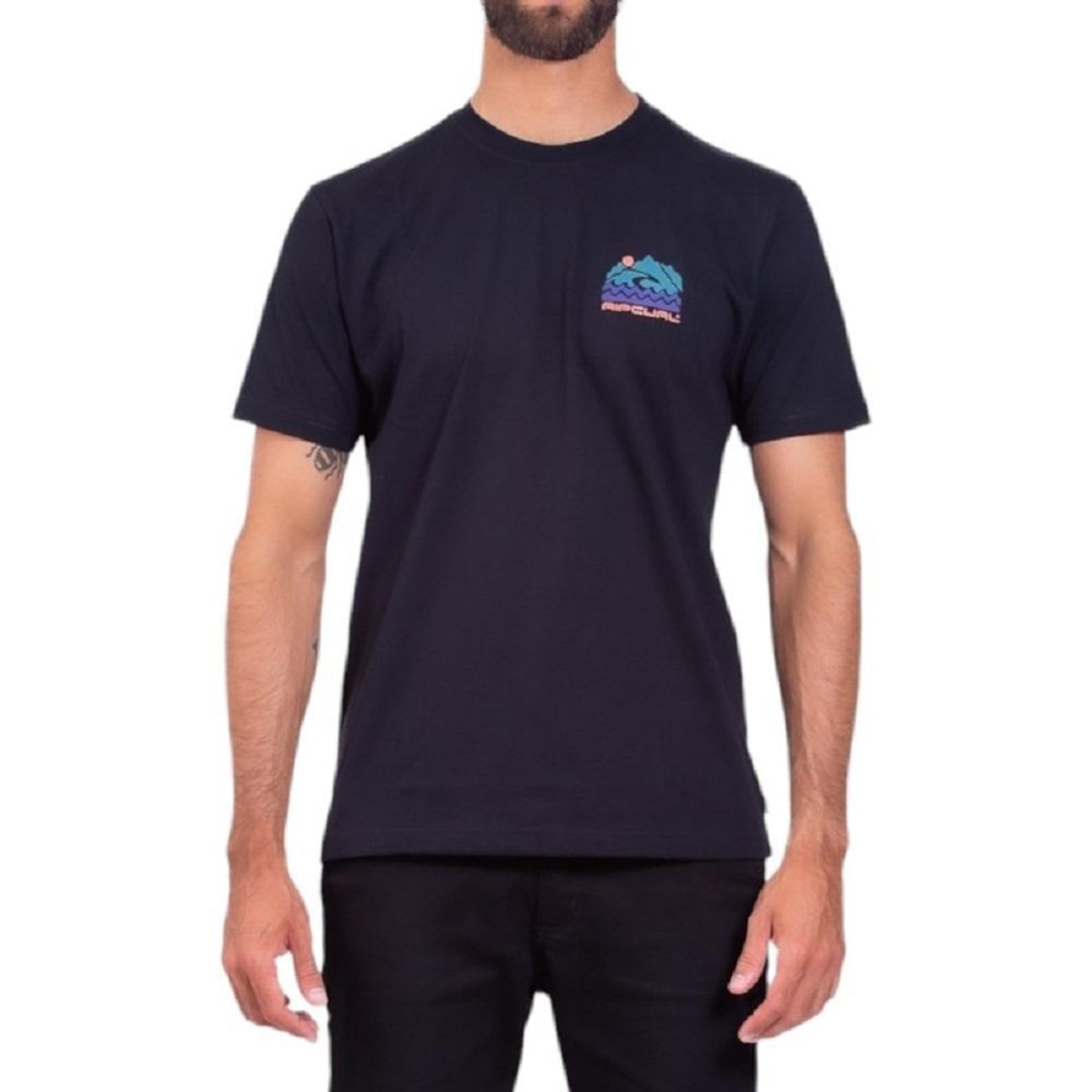 Camiseta Rip Curl The Search Track Masculina - Foto 1