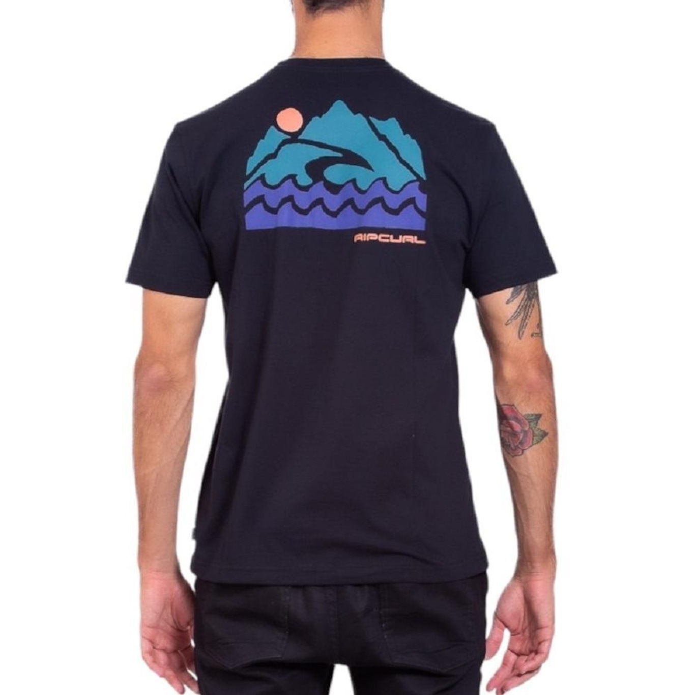 Camiseta Rip Curl The Search Track Masculina - Foto 3