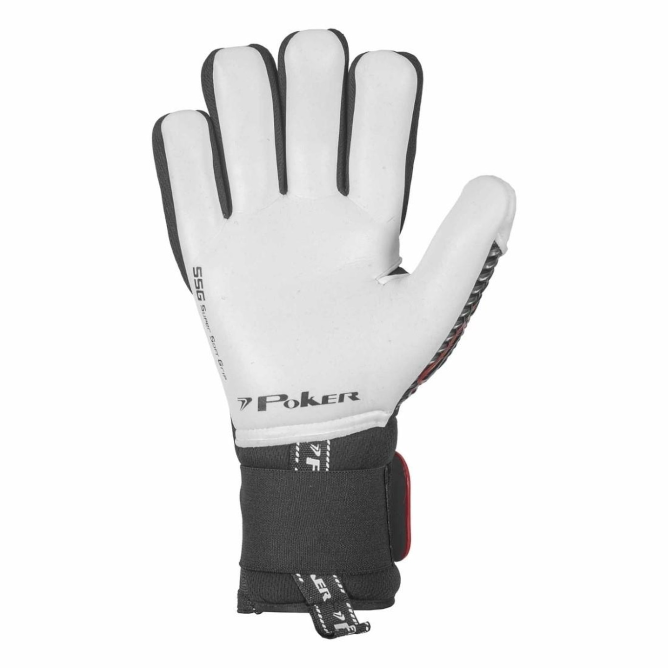 Luvas de Goleiro de Campo Poker Profissional Hug Flex 4 - Adulto - Foto 4