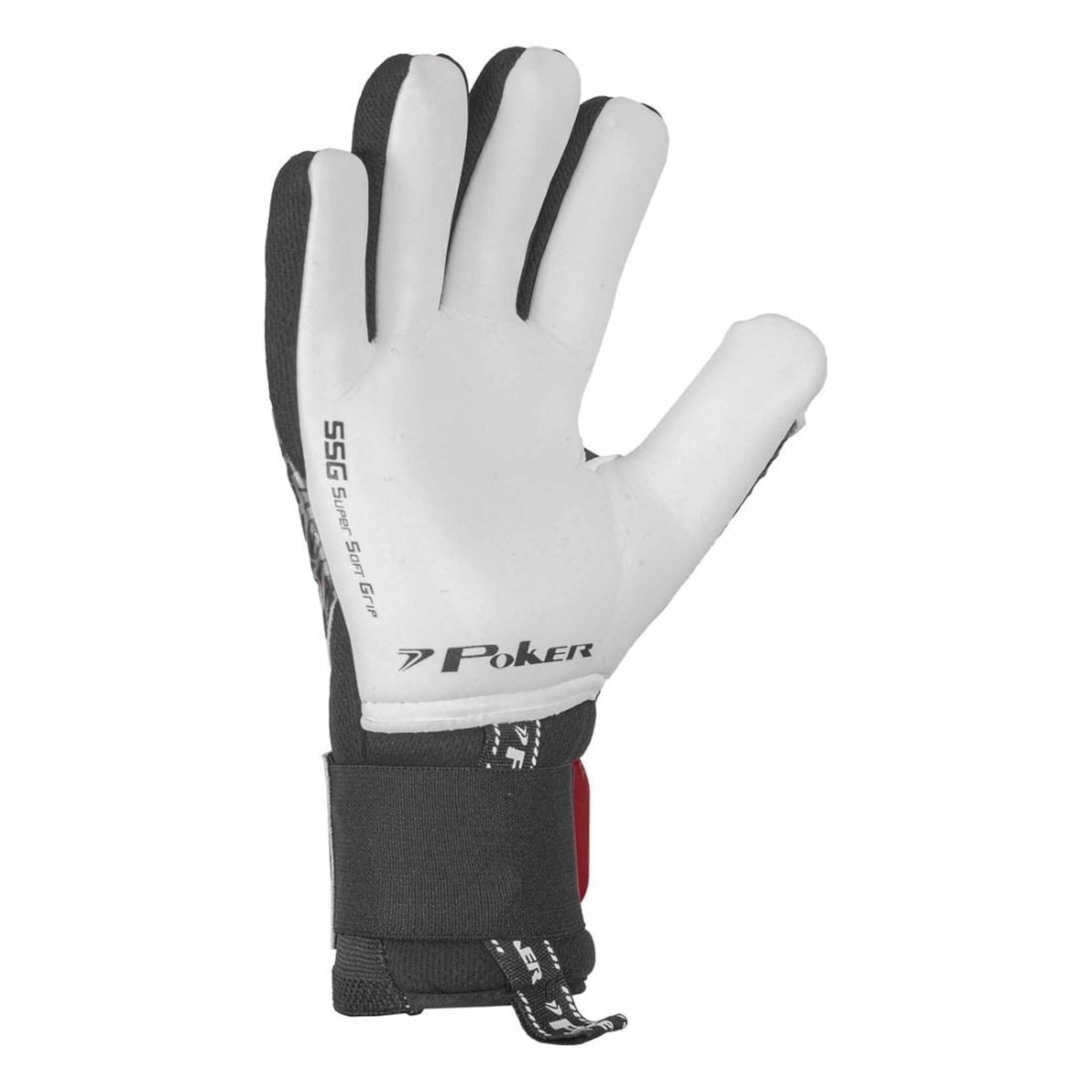 Luvas de Goleiro de Campo Poker Profissional Hug Flex 4 - Adulto - Foto 5