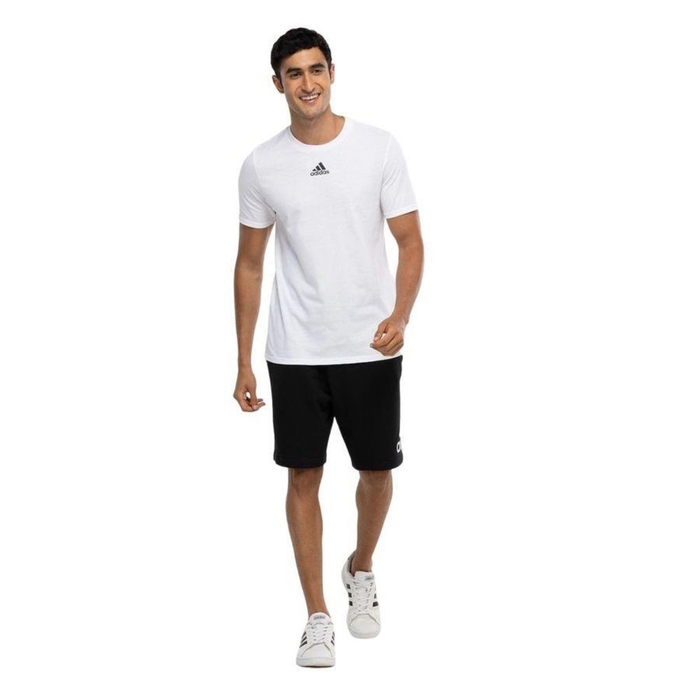 Camiseta adidas Small Logo - Masculina - Foto 6