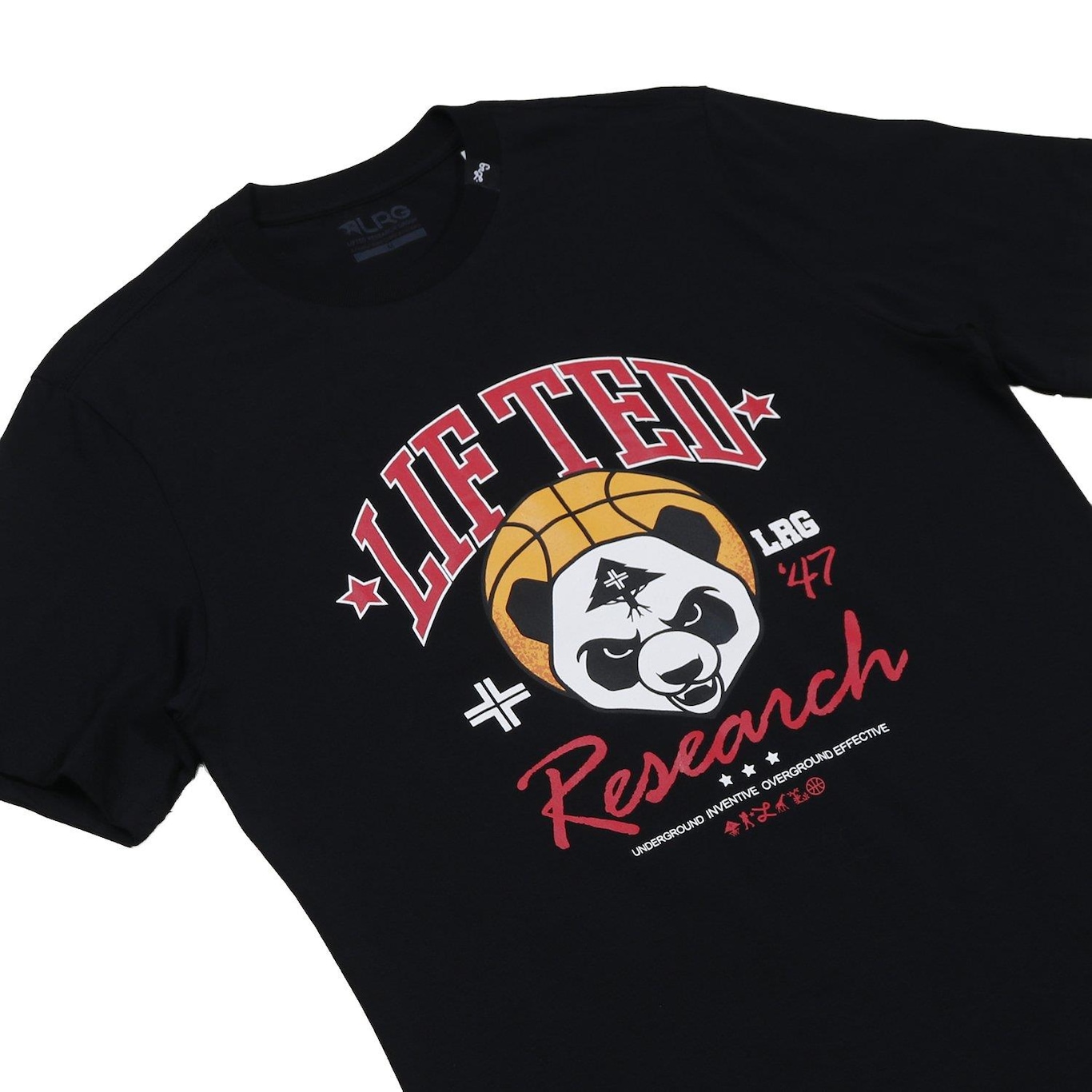 Camiseta Lrg Research Pandas Masculina - Foto 3