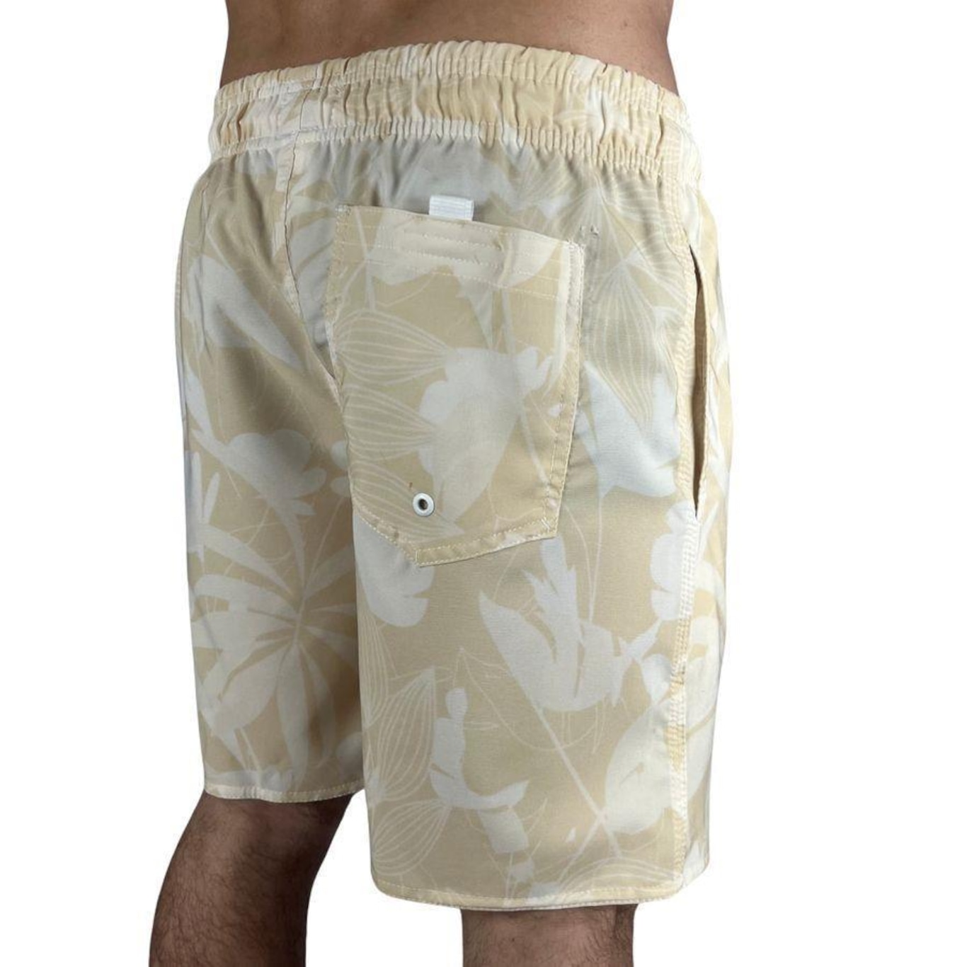 Bermuda Shorts Surftrip Floral - Masculina - Foto 4