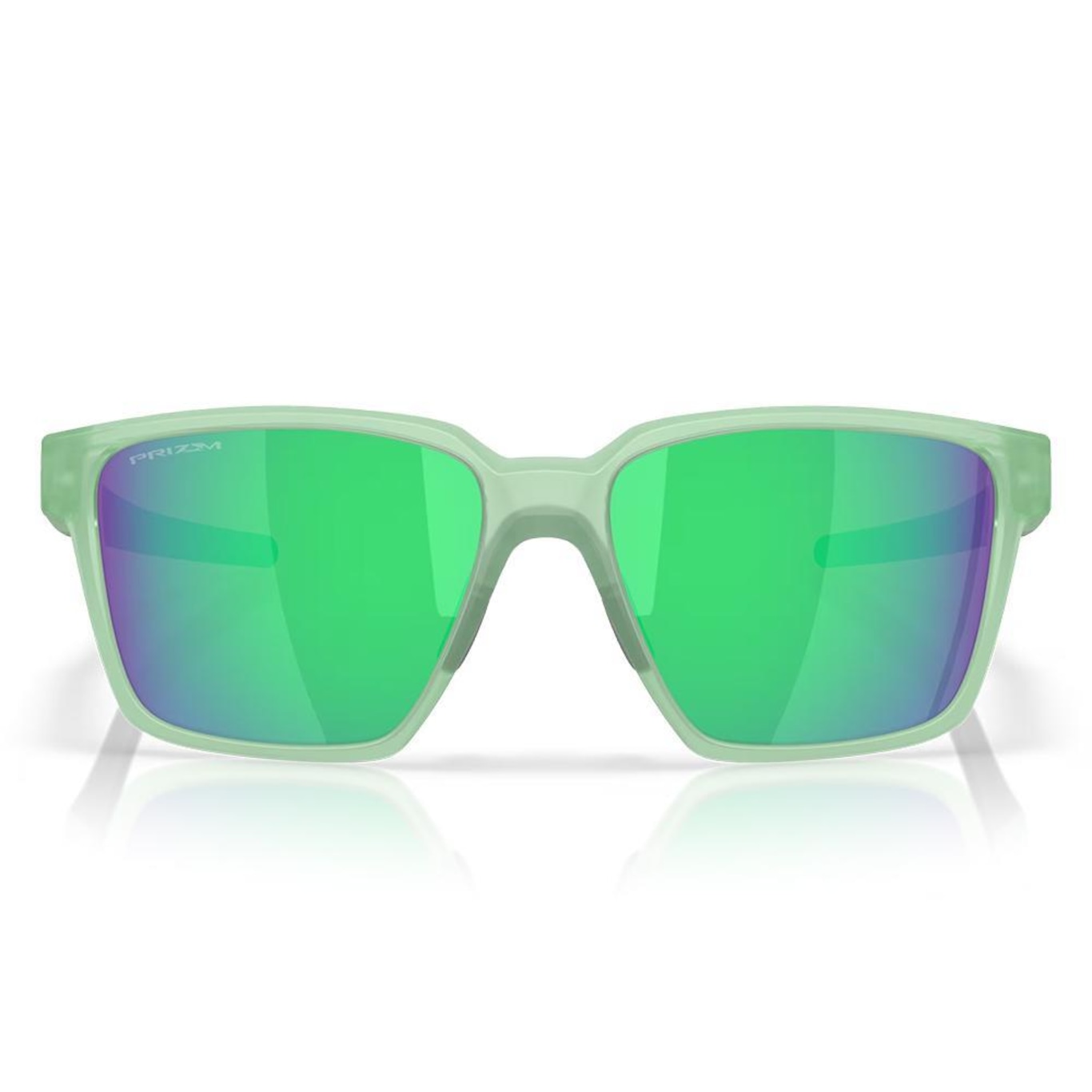 Óculos de Sol Oakley Actuator Sq Matte Transparent Jade 0257 - Unissex - Foto 3