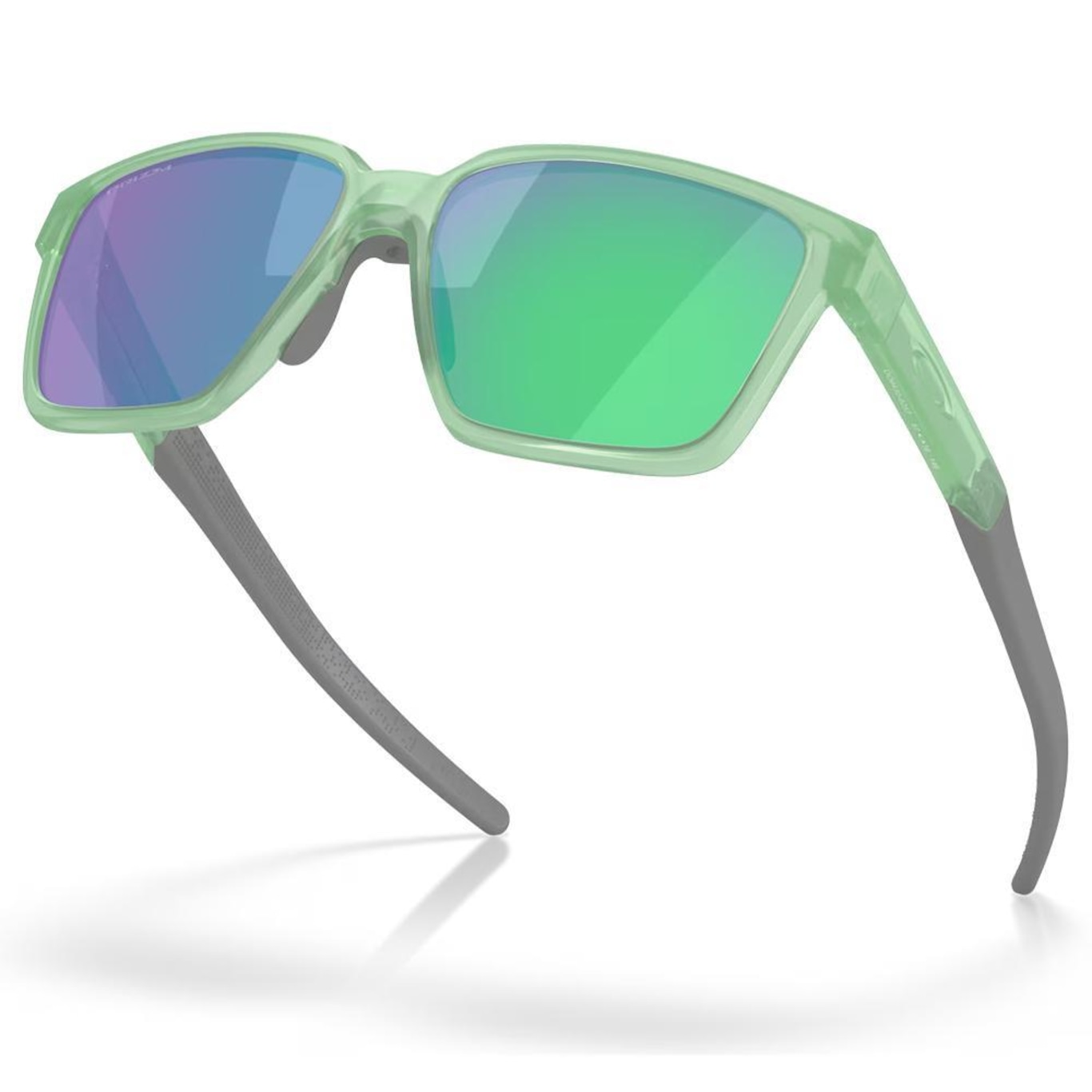 Óculos de Sol Oakley Actuator Sq Matte Transparent Jade 0257 - Unissex - Foto 5