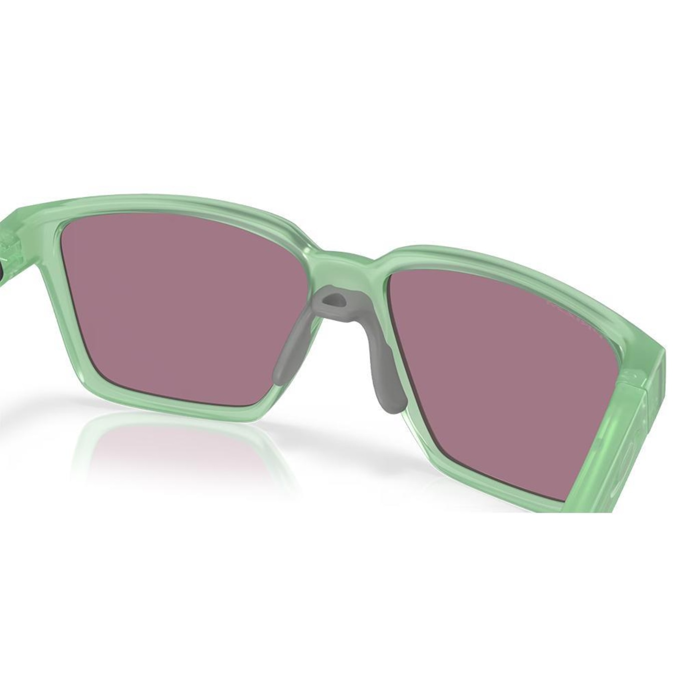 Óculos de Sol Oakley Actuator Sq Matte Transparent Jade 0257 - Unissex - Foto 6