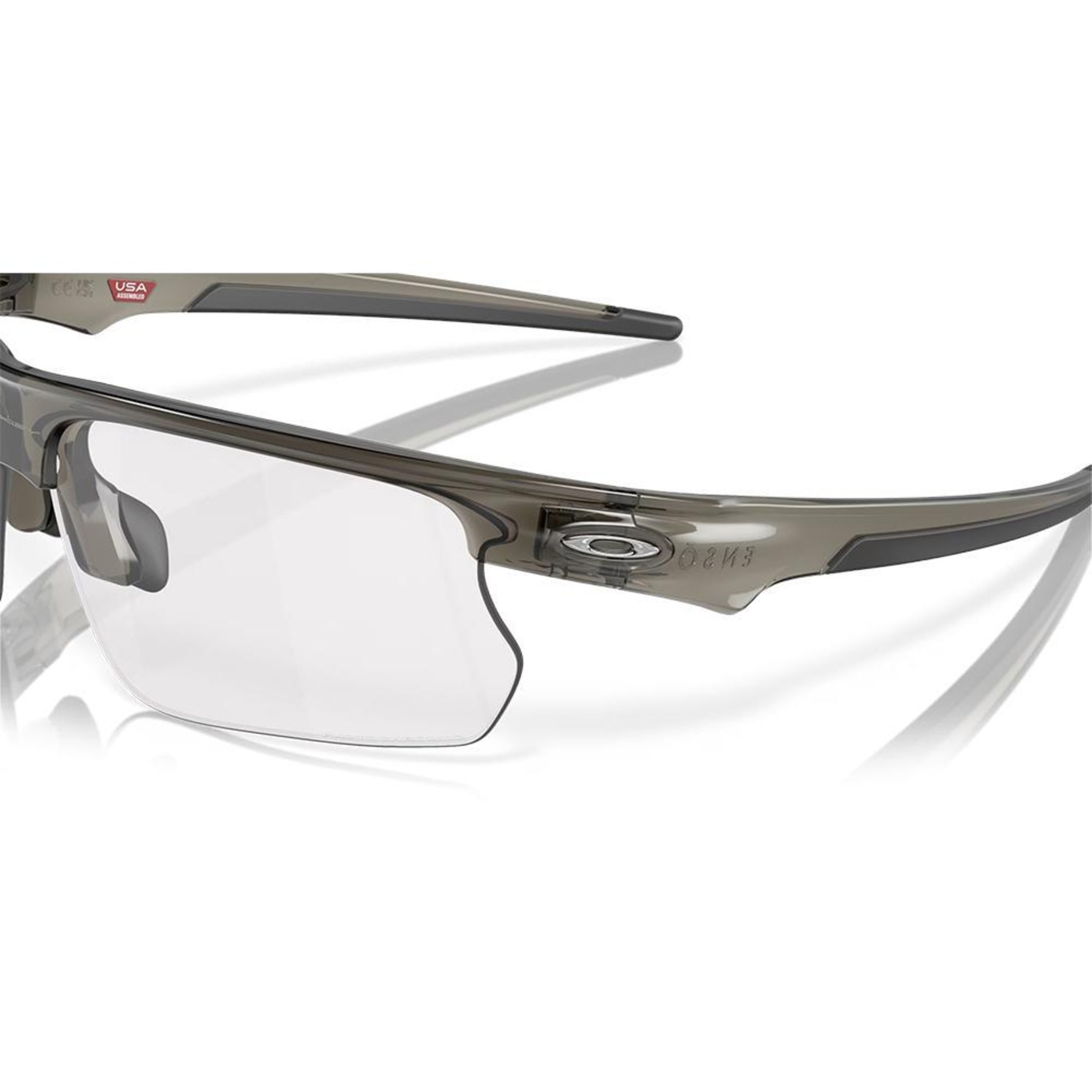 Óculos de Sol Oakley Bisphaera Smoke 1168 - Unissex - Foto 4