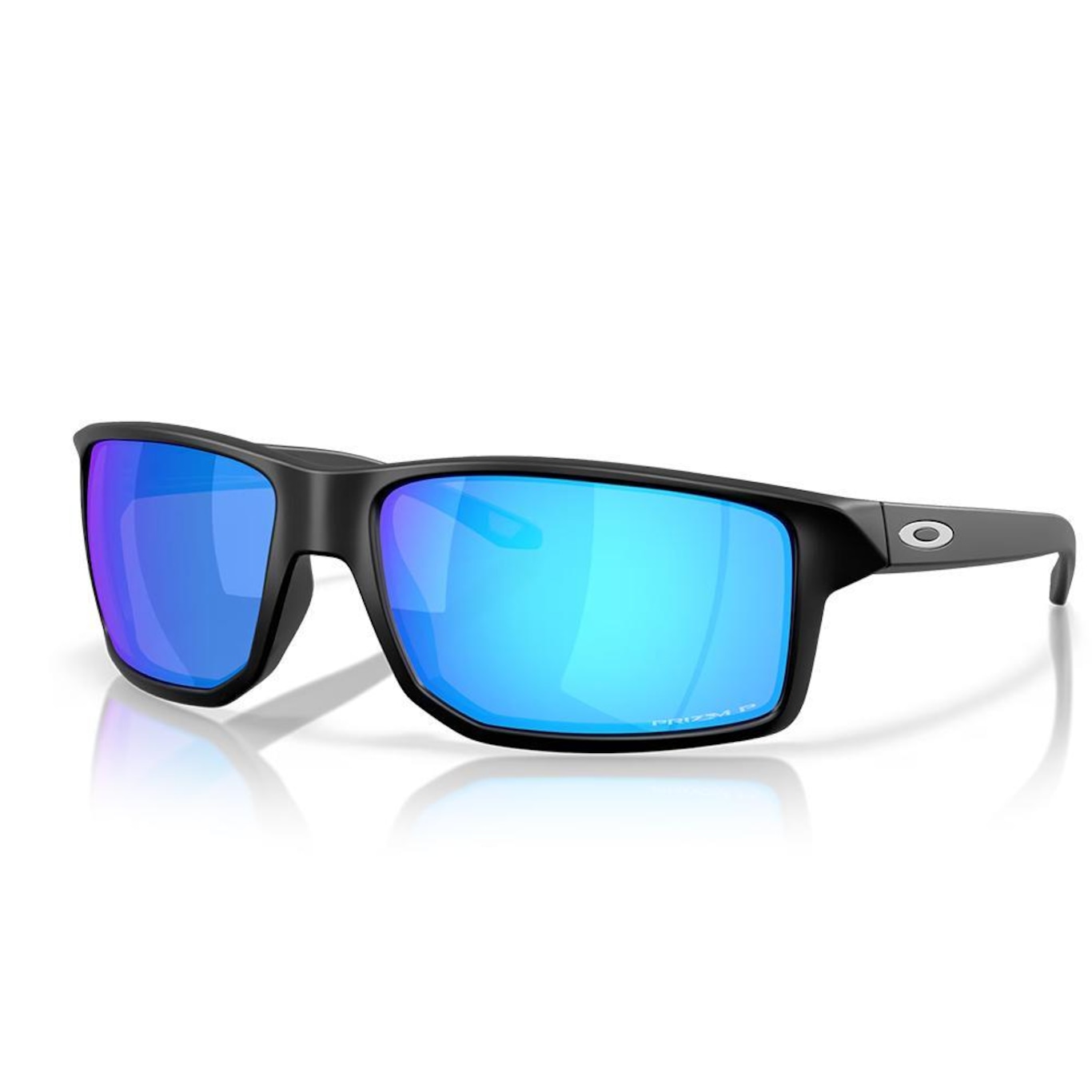 Óculos de Sol Oakley Gibston Xl Matte Black Prizm - Unissex - Foto 1