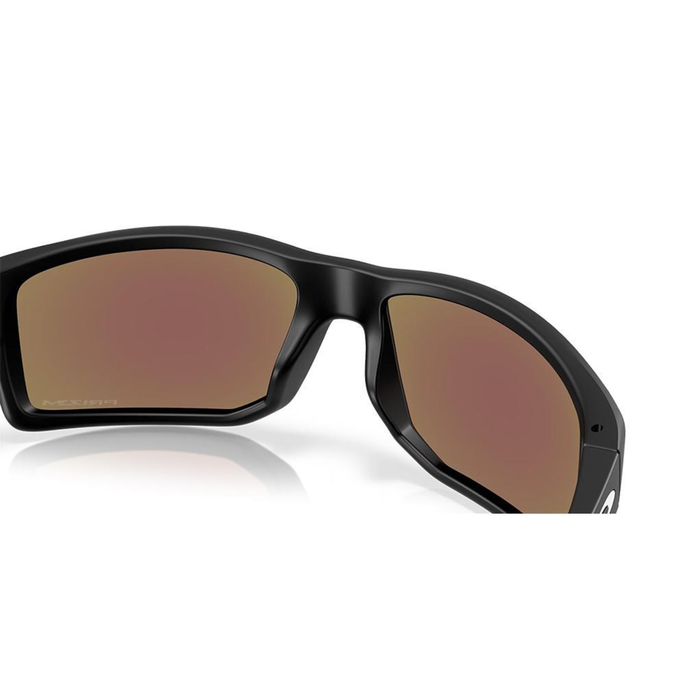 Óculos de Sol Oakley Gibston Xl Matte Black Prizm - Unissex - Foto 6