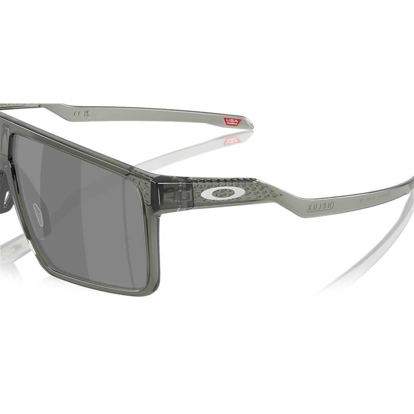 Óculos de Sol Oakley Helux Smoke Prizm - Unissex - Foto 4