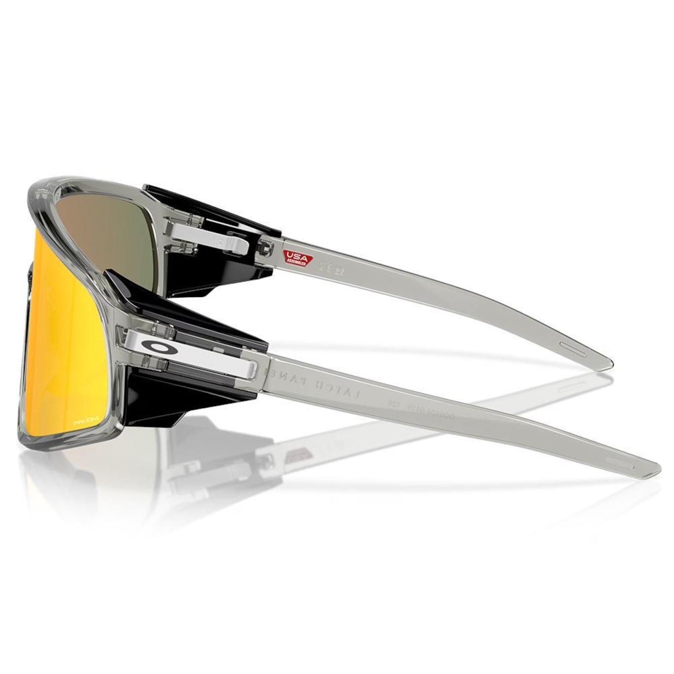 Óculos de Sol Oakley Latch Panel Ink Prizm Ruby - Unissex - Foto 2