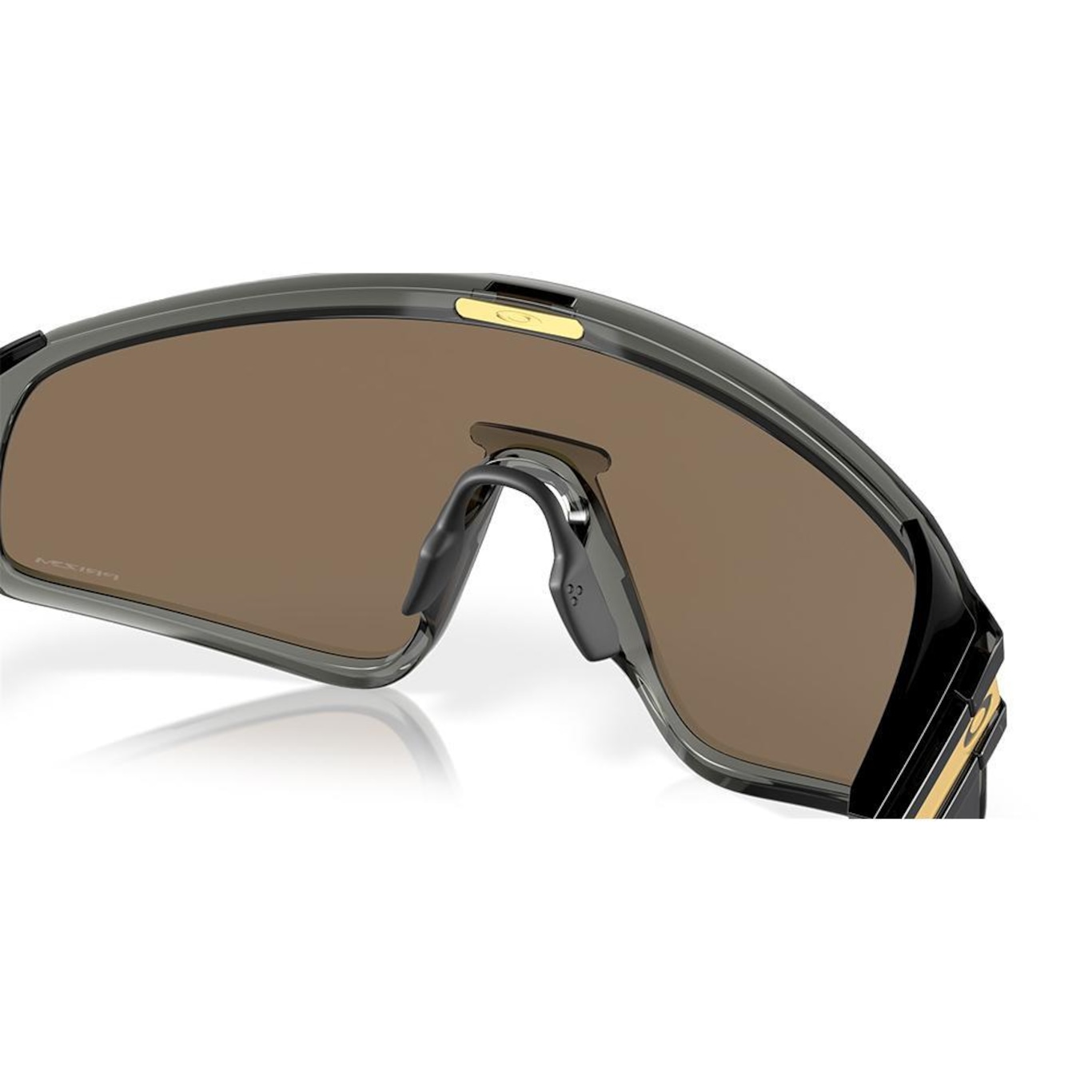 Óculos de Sol Oakley Latch Panel  Smoke Prizm 24K - Unissex - Foto 6