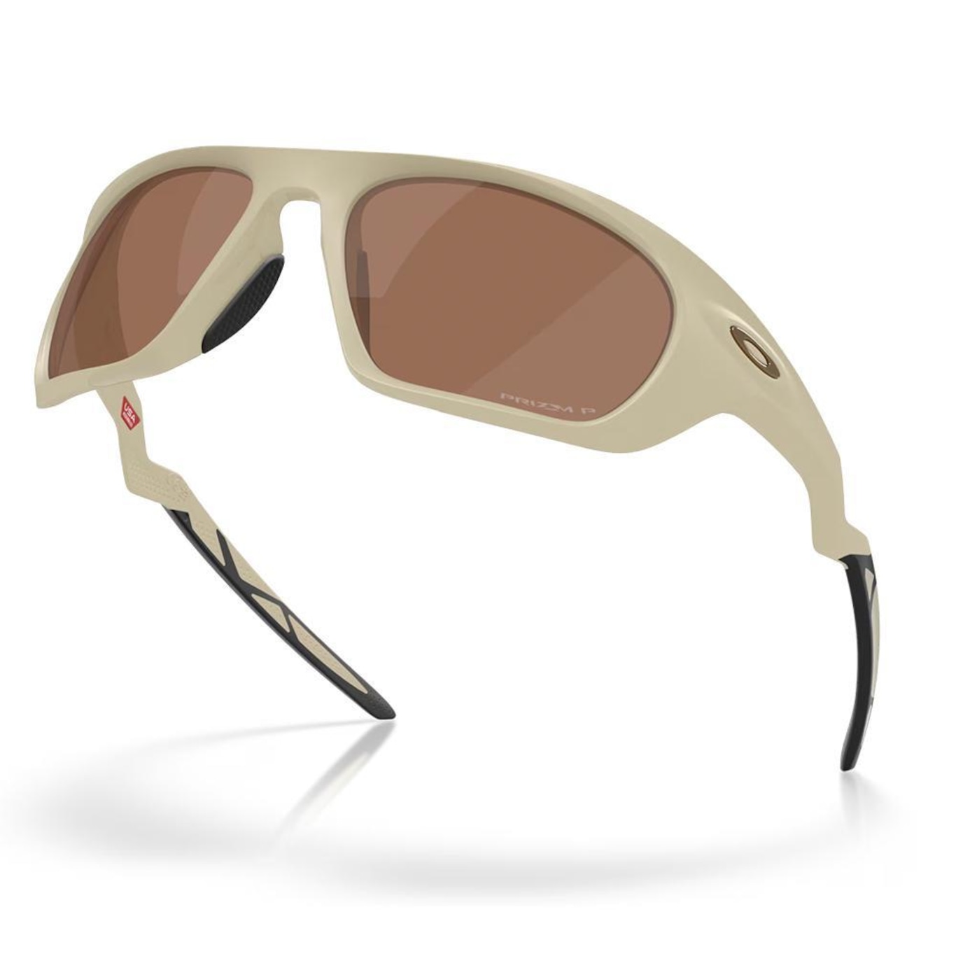 Óculos de Sol Oakley Lateralis Matte Sand - Foto 5