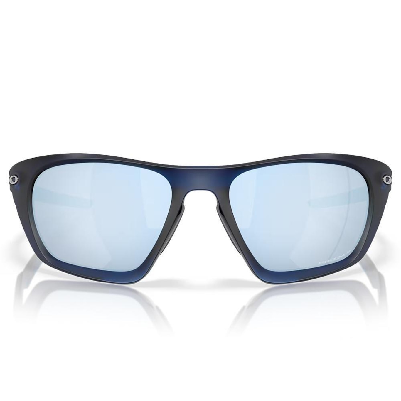 Óculos de Sol Oakley Lateralis Matte Transparent Blue - Foto 3