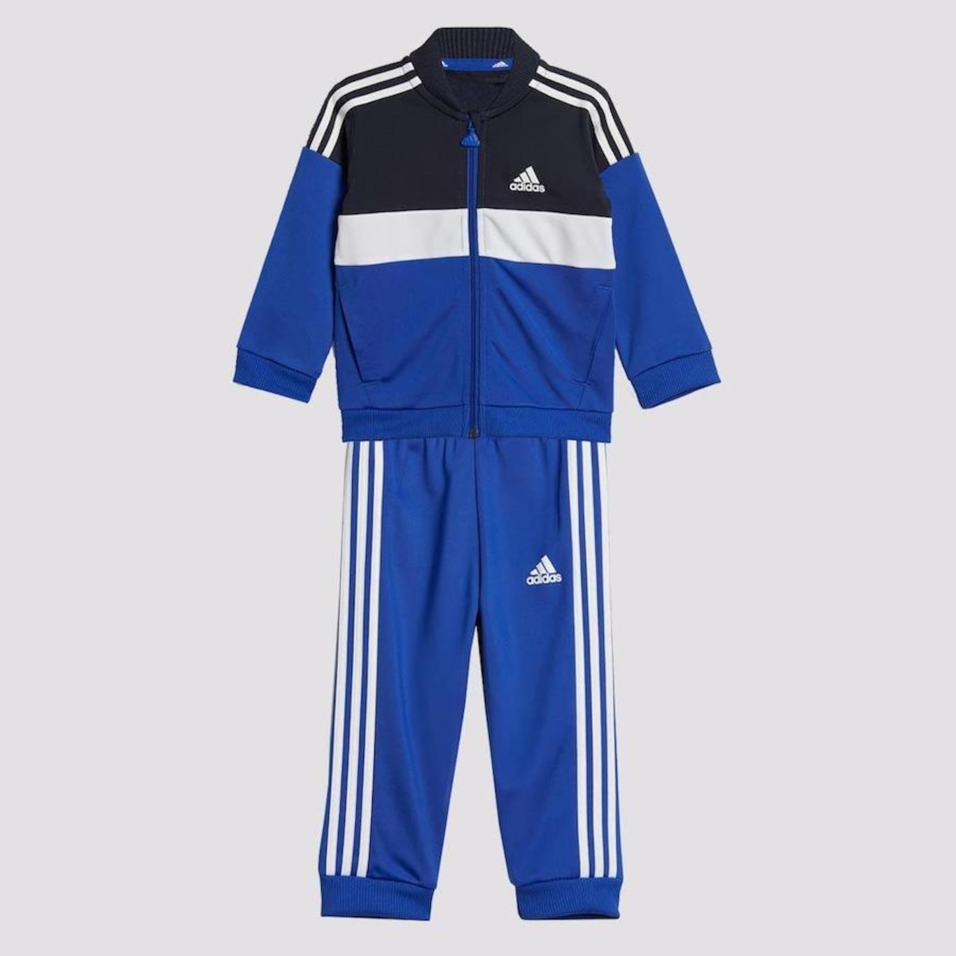 Agasalho adidas Tiberio Ts Infantil Azul - Foto 1