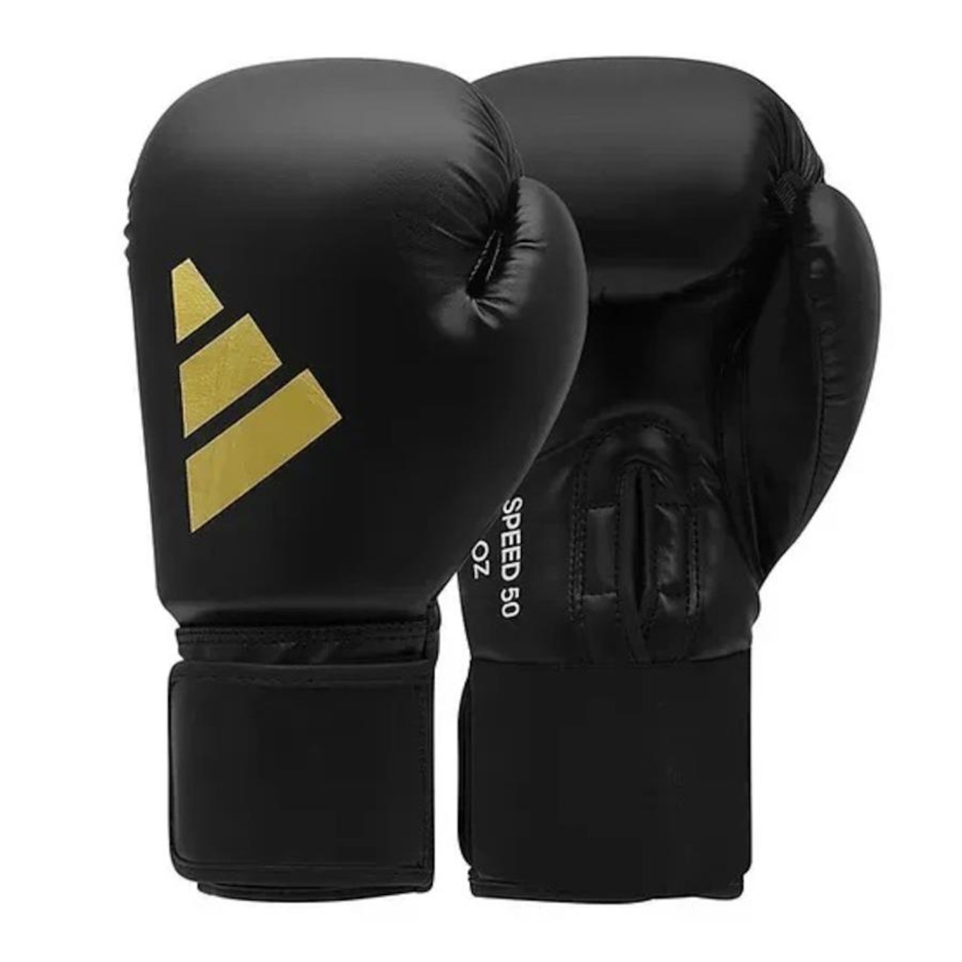 LUVA DE BOXE ADIDAS SPEED 50 BLACK GOLD - Foto 1