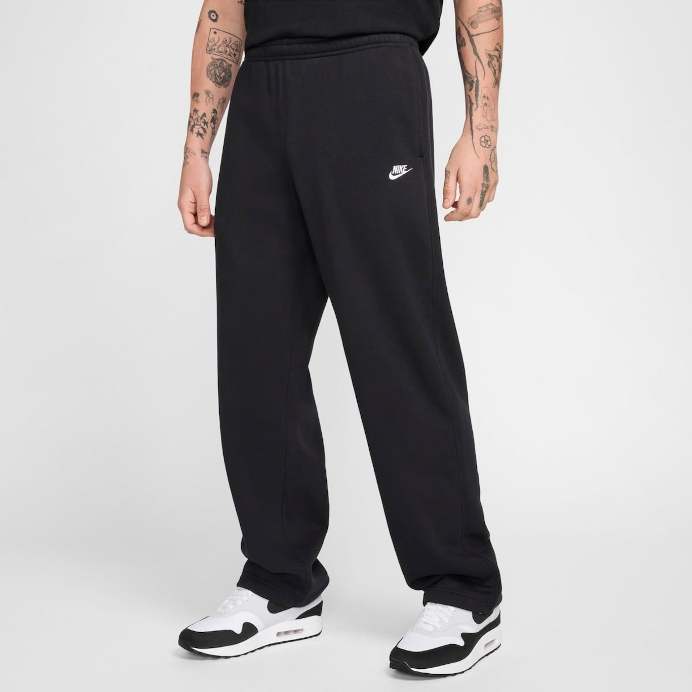 Calça Nike Club Fleece Bungie - Masculina - Foto 1