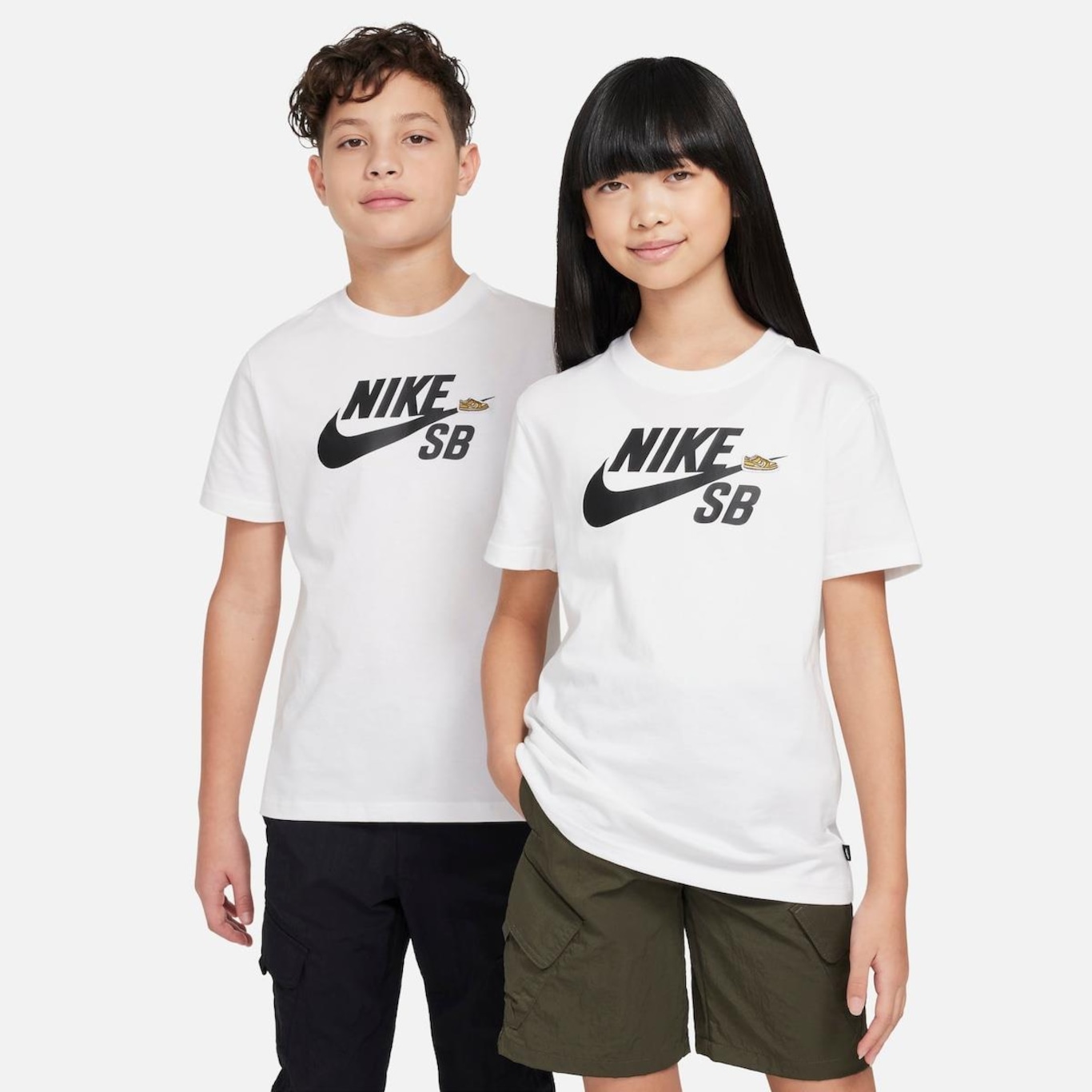 Camiseta Nike Sportswear Sb - Infantil - Foto 1