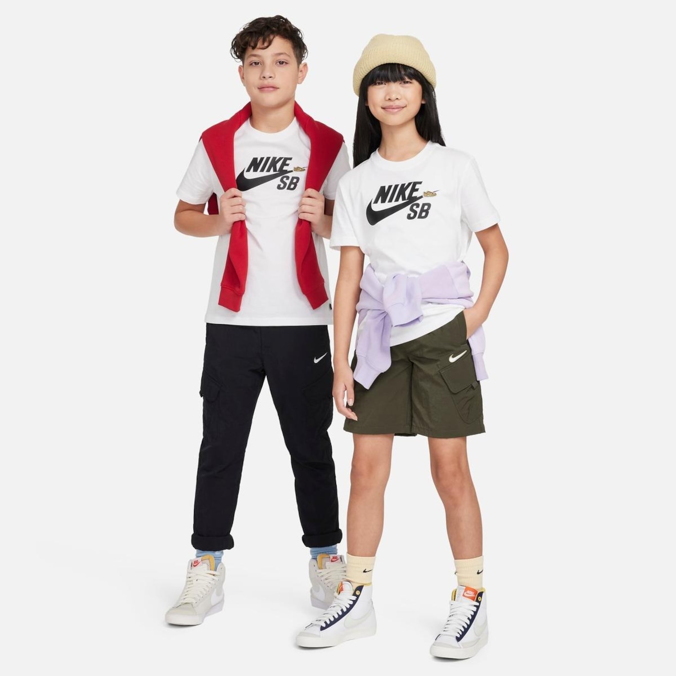 Camiseta Nike Sportswear Sb - Infantil - Foto 5