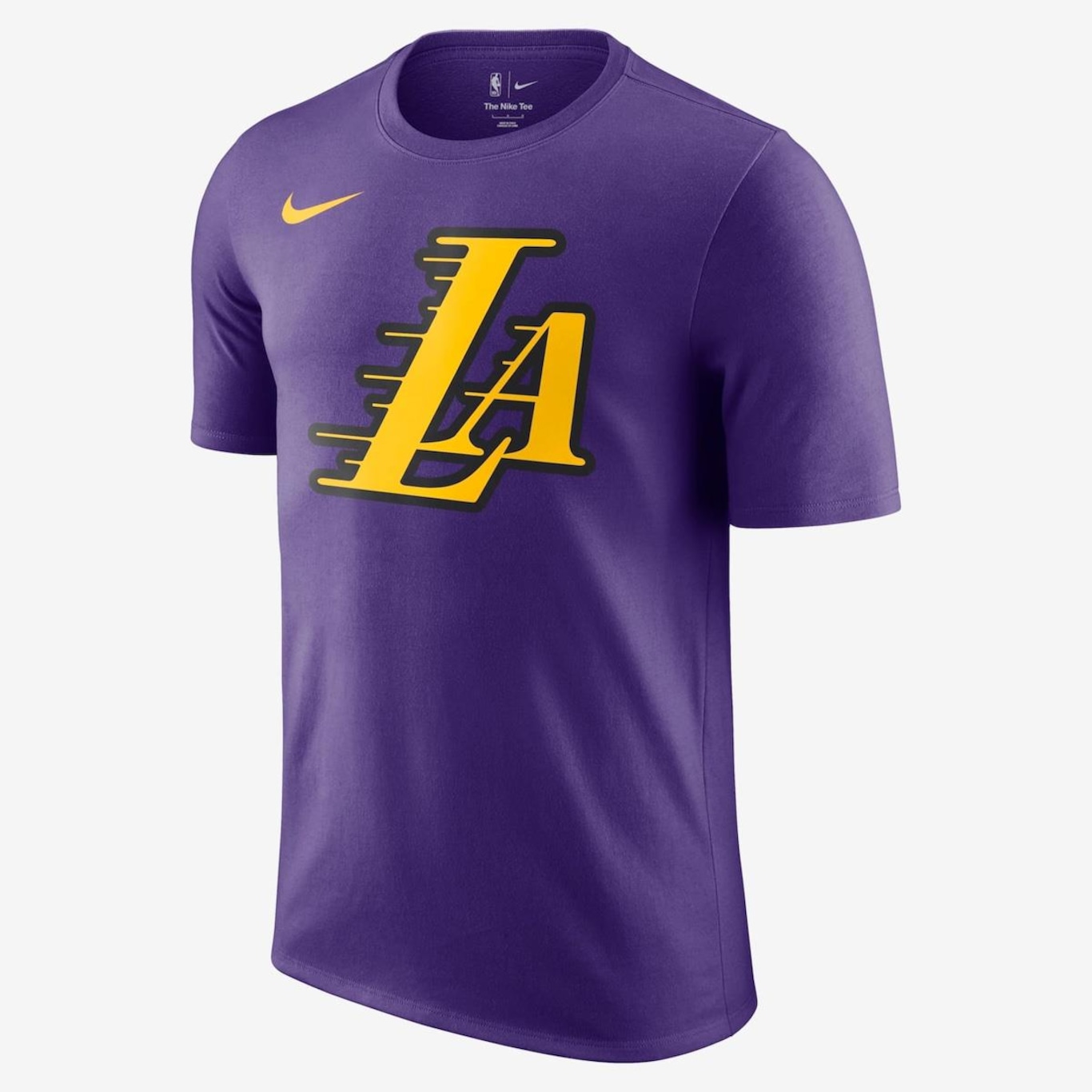 Camiseta Nike Nba Los Angeles Lakers City Edition - Masculina - Foto 1