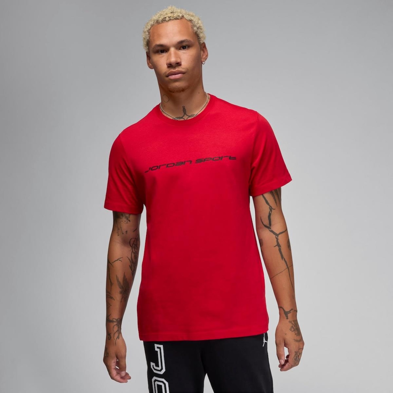 Camiseta Nike Jordan Sport Crew - Masculina - Foto 1