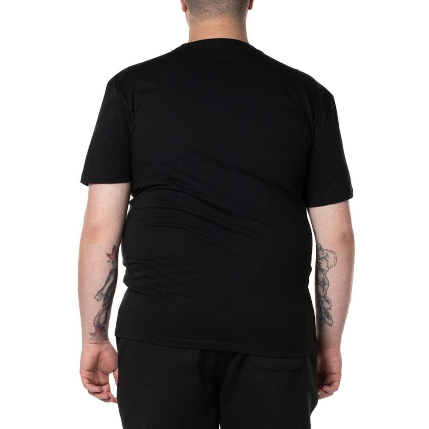 Camiseta Quiksilver Plus Size Comp Logo Masculina - Foto 3