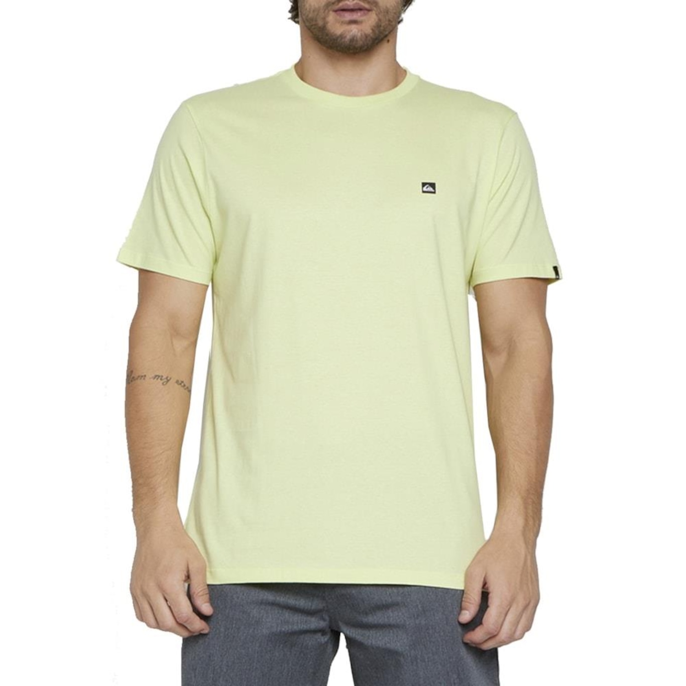 Camiseta Quiksilver Transfer Square Color - Masculina - Foto 1