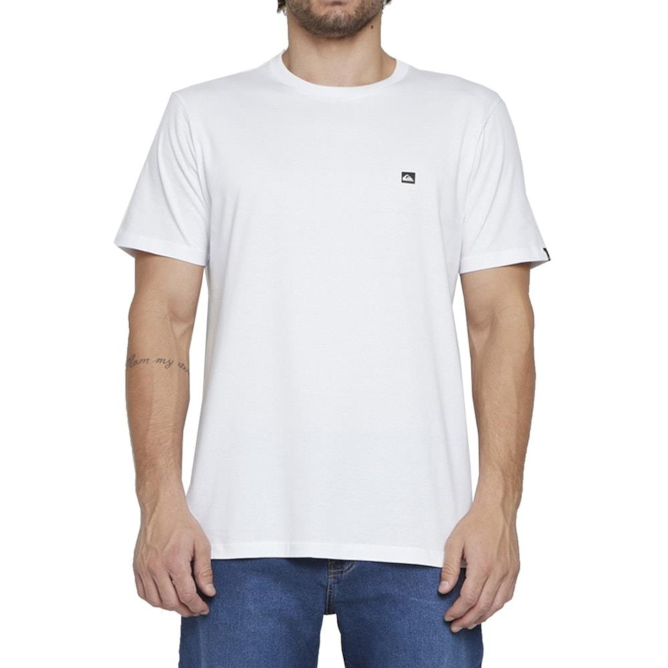 Camiseta Quiksilver Transfer Square - Masculina - Foto 1