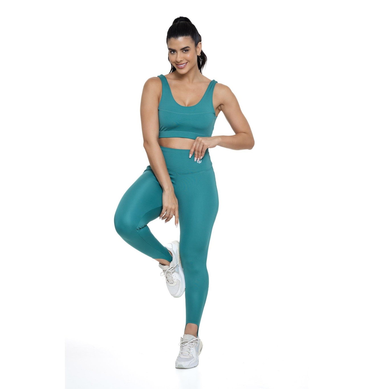 Calça Legging Manalinda com Pezinho Básico - Feminina - Foto 5