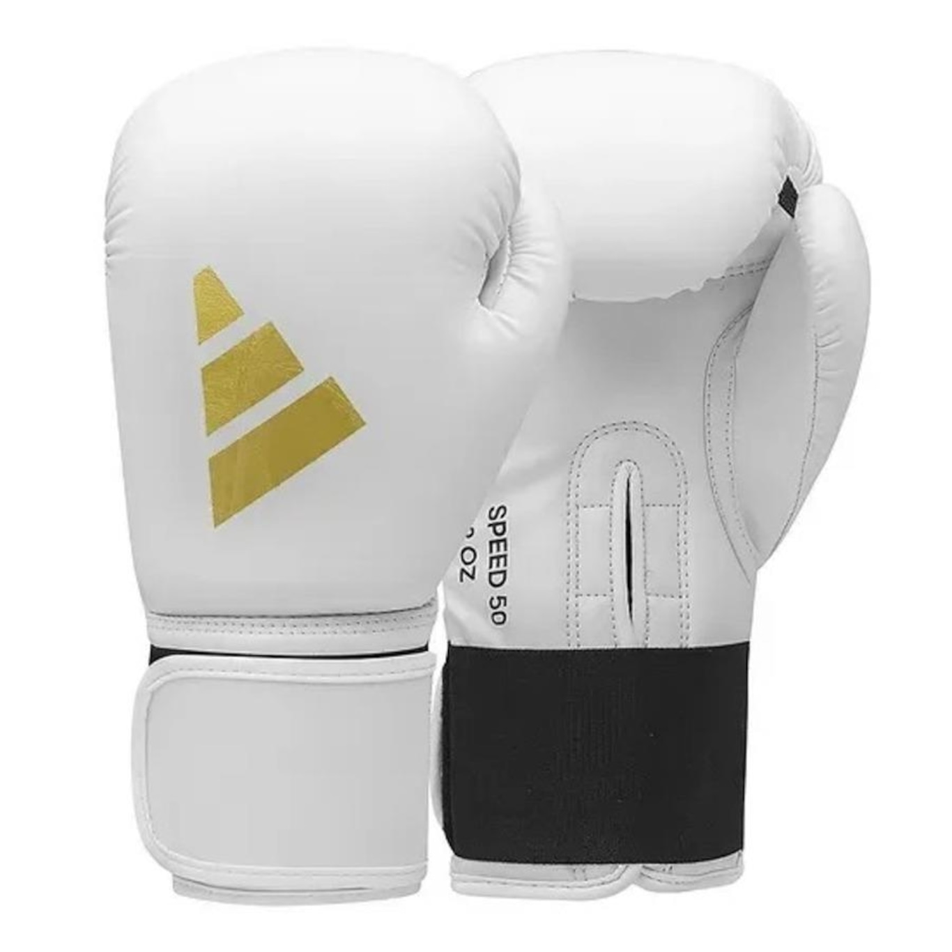 LUVA DE BOXE ADIDAS SPEED 50 WHITE - Foto 1