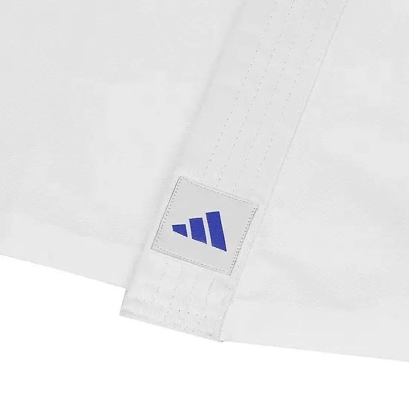 KIMONO INFANTIL JUDO ADIDAS TRANÇADO BRANCO COM FAIXA J250 - Foto 6