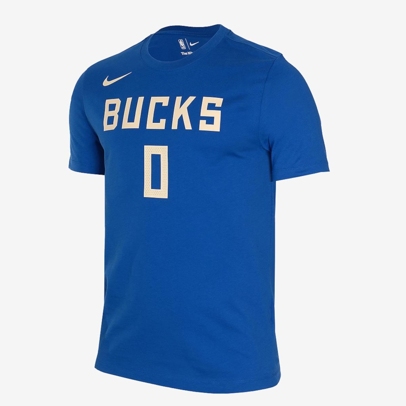 Camiseta Nike Nba Milwaukee Bucks City Edition - Masculina - Foto 1