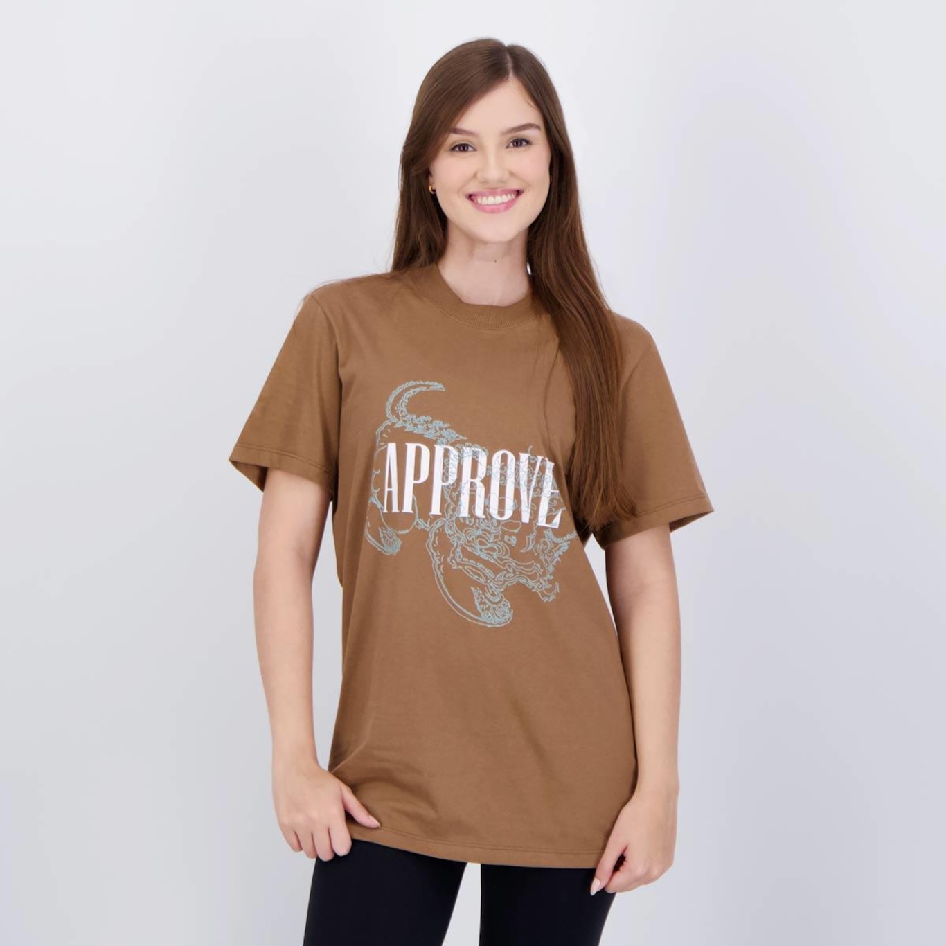 Camiseta Approve Tiger Feminina - Foto 1