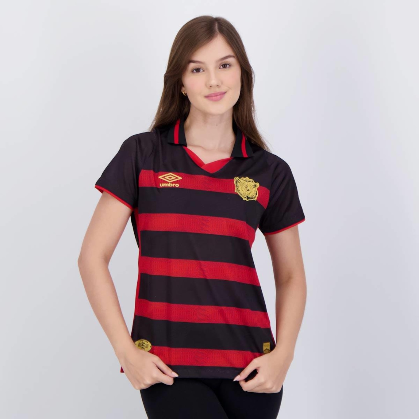 Camisa do Sport Recife I 2024 Jogador Umbro Feminina - Foto 1