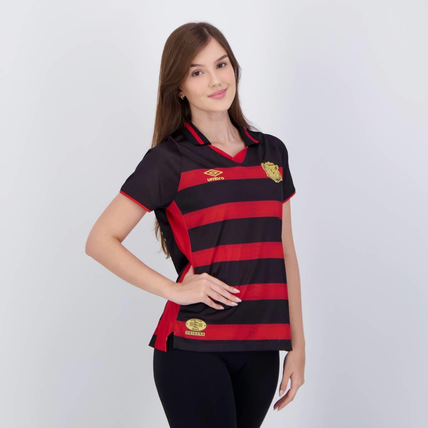 Camisa do Sport Recife I 2024 Jogador Umbro Feminina - Foto 2