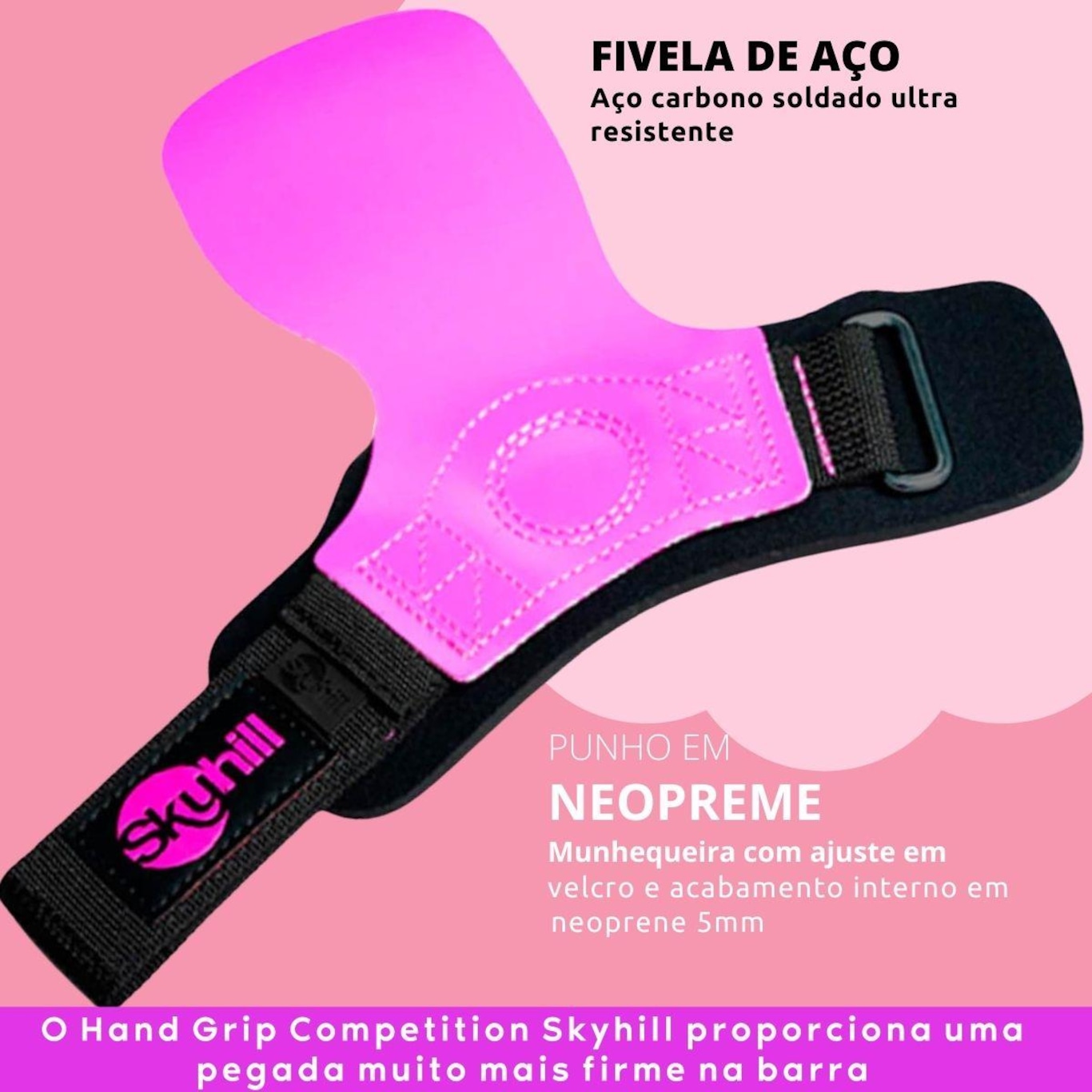 Luva Hand Grip Skyhill Competition - Adulto - Foto 3