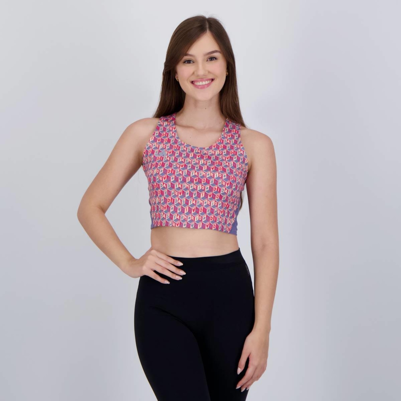 Top Fitness adidas Adizero Farm - Feminino - Foto 1