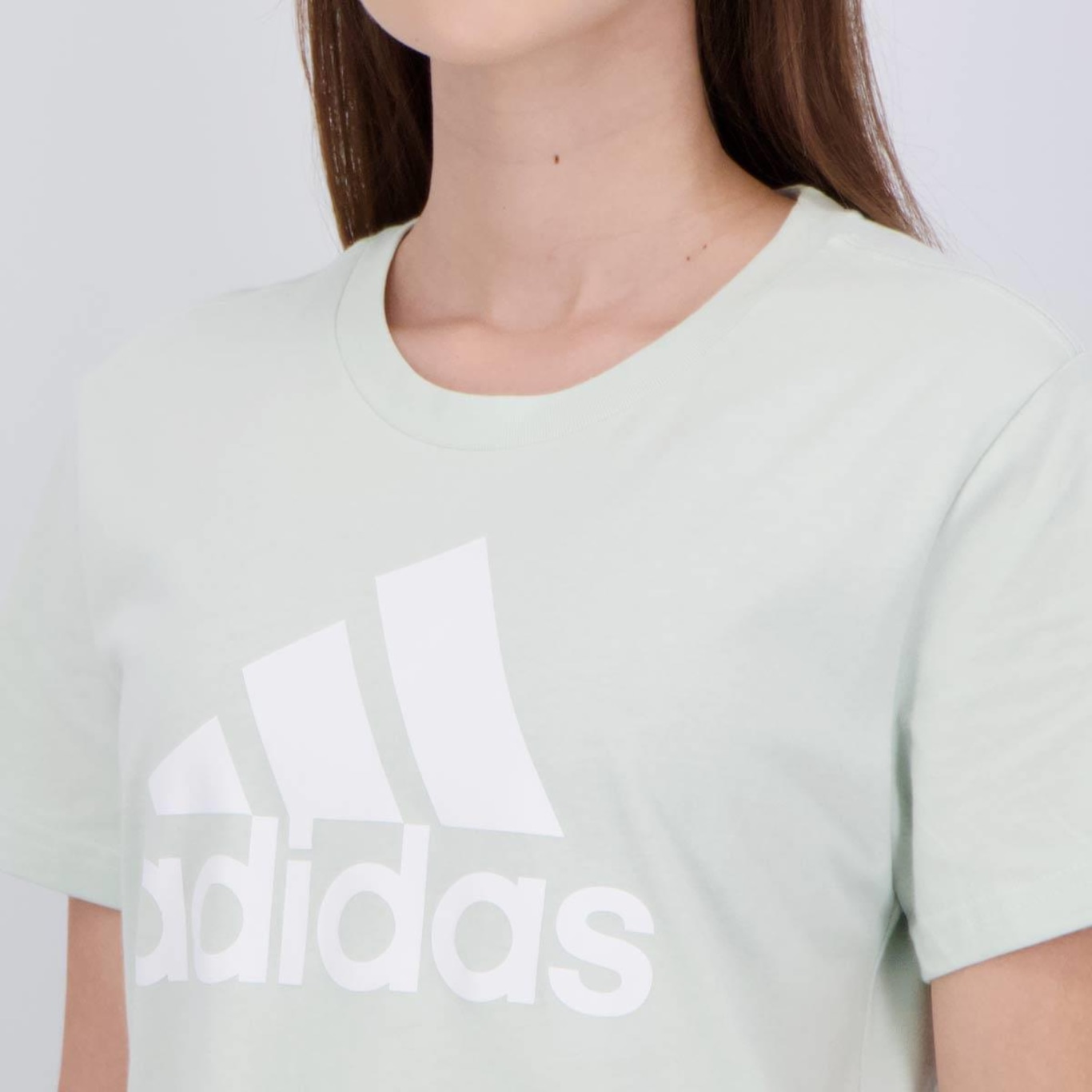 Camiseta adidas Big Logo Feminina - Foto 5