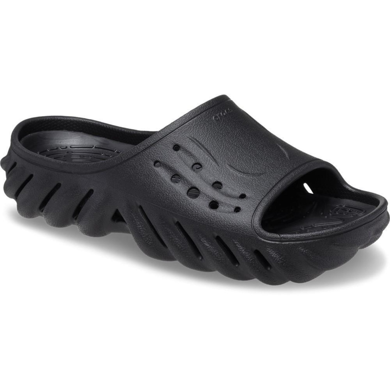 Chinelo Crocs Echo Slide - Unissex - Foto 3