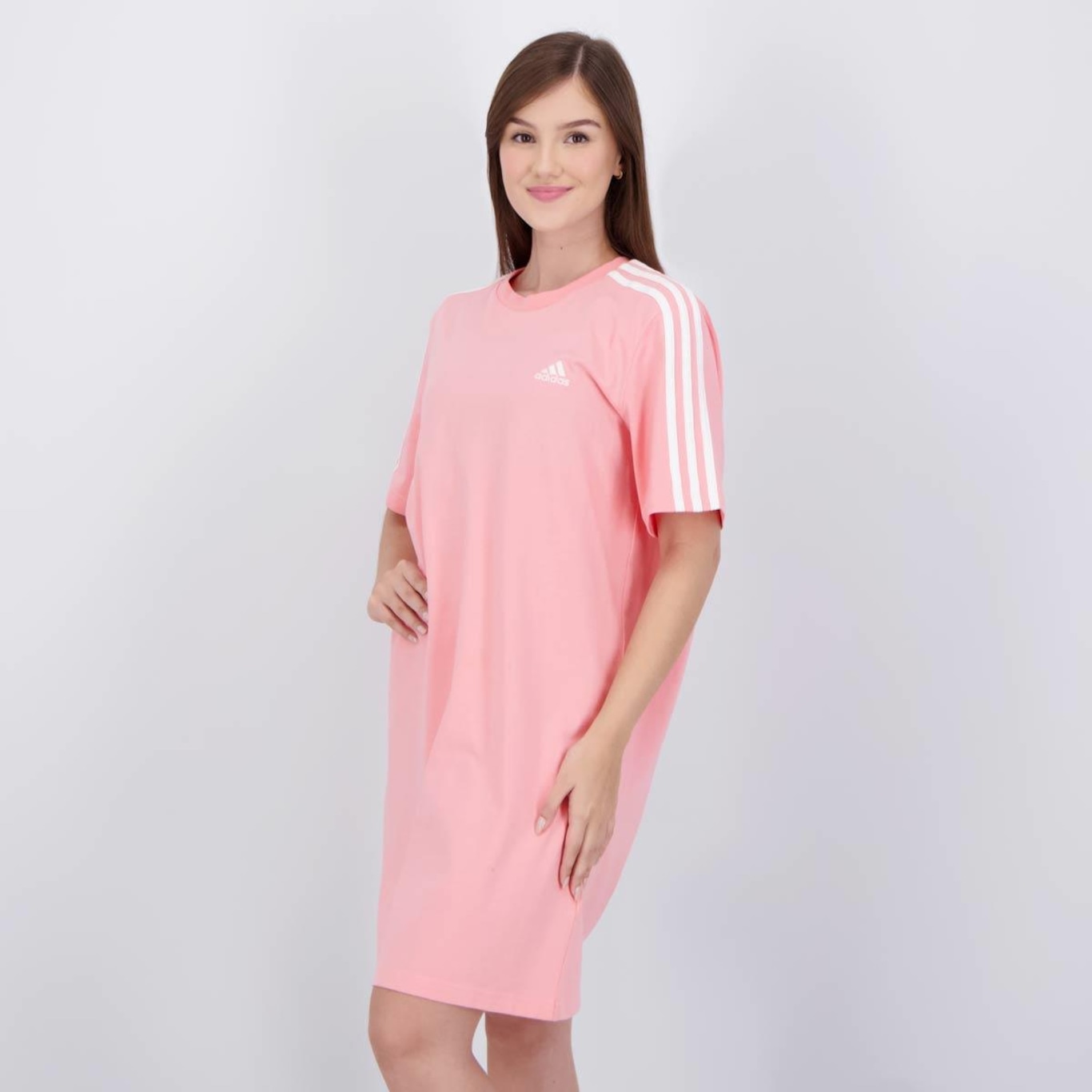 Vestido adidas 3 Stripes - Feminino - Foto 3