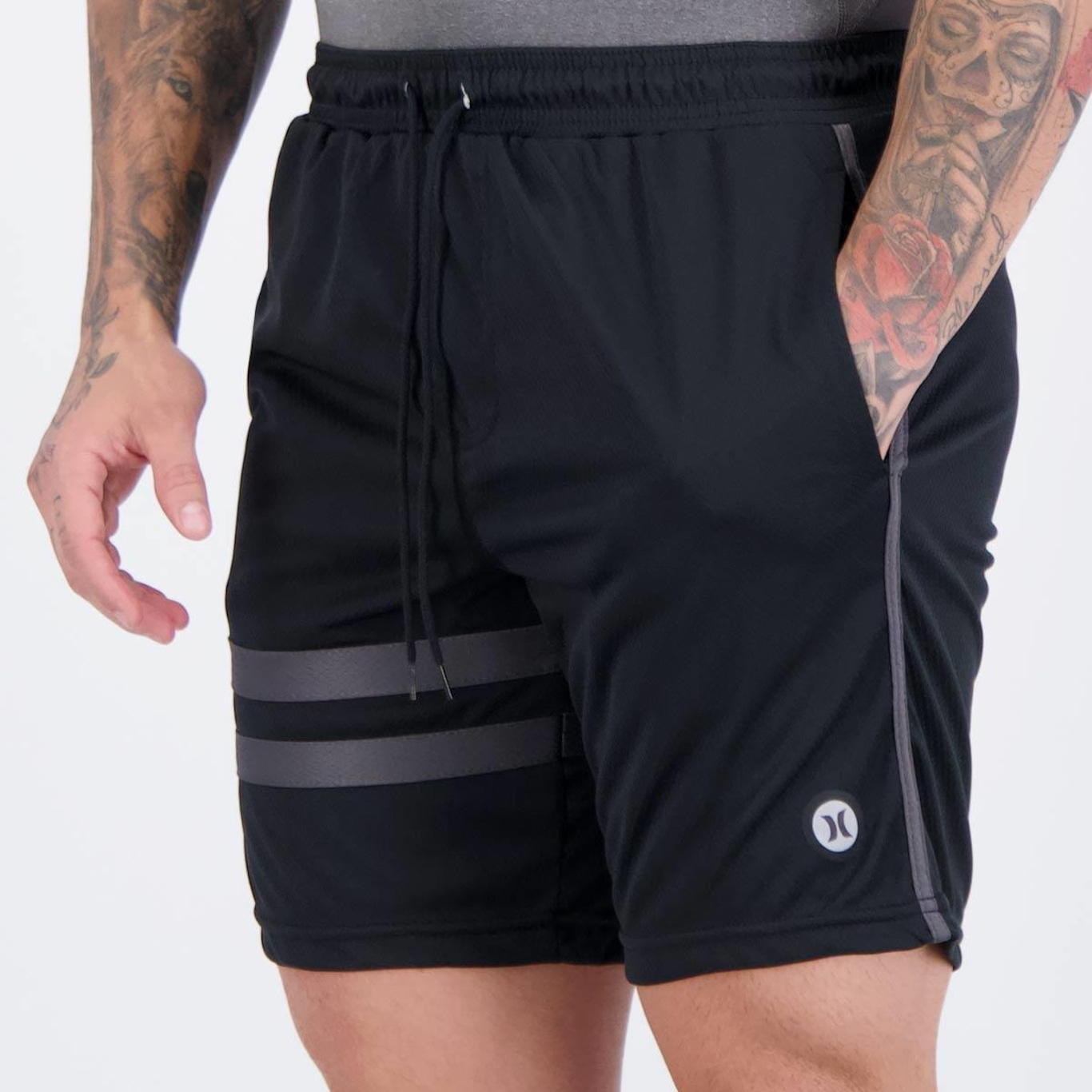 Bermuda Hurley Block Boardshorts - Masculina - Foto 3