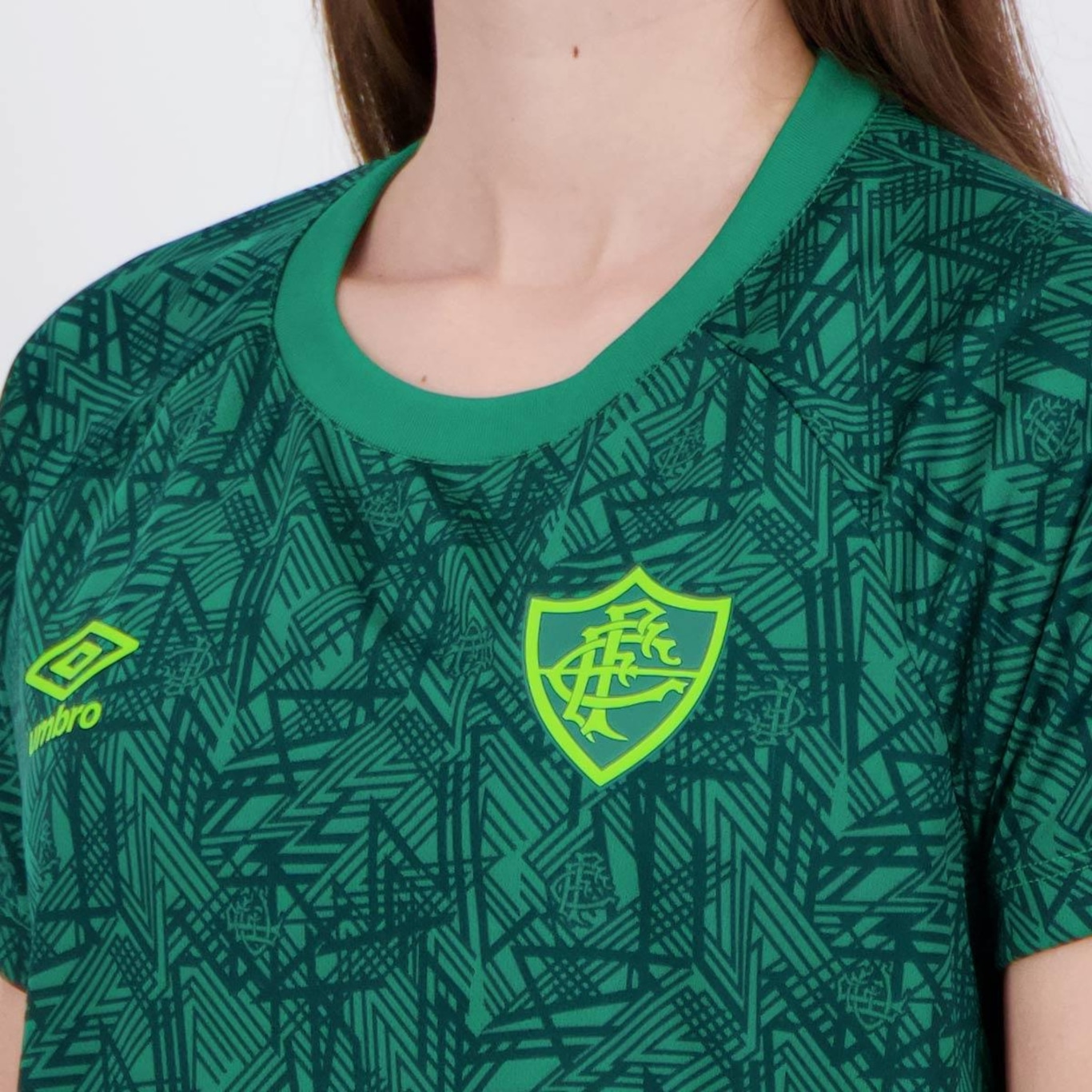 Camisa do Fluminense Treino 2024 Umbro Feminina - Foto 5