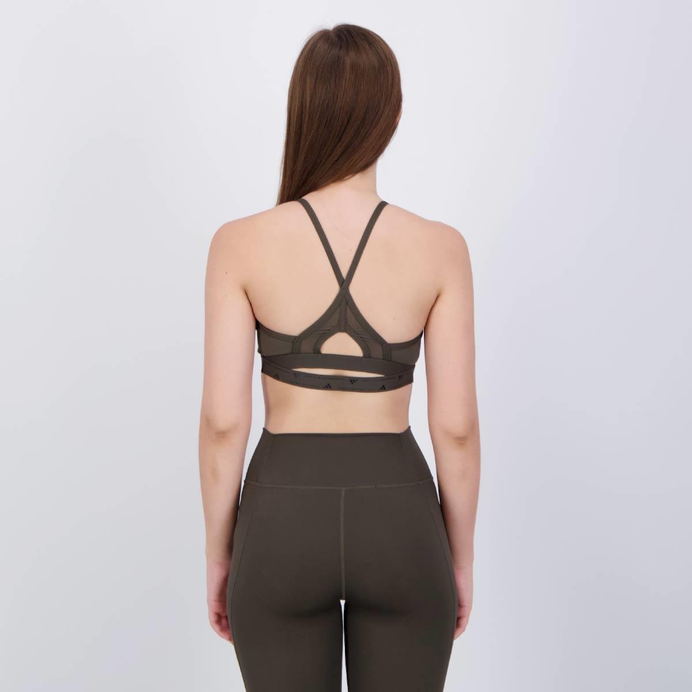 Top Fitness adidas Latin Fit Suporte Leve - Feminino - Foto 4