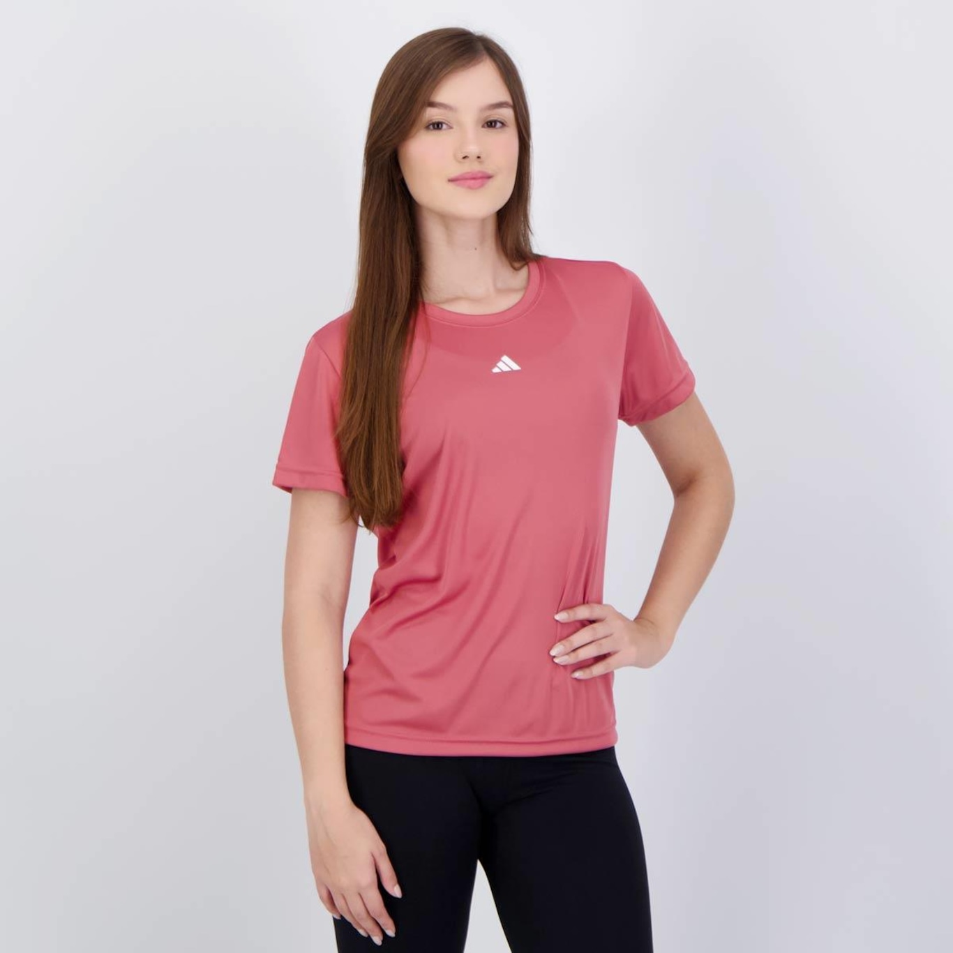 Camiseta adidas Basic Treino Feminina - Foto 3