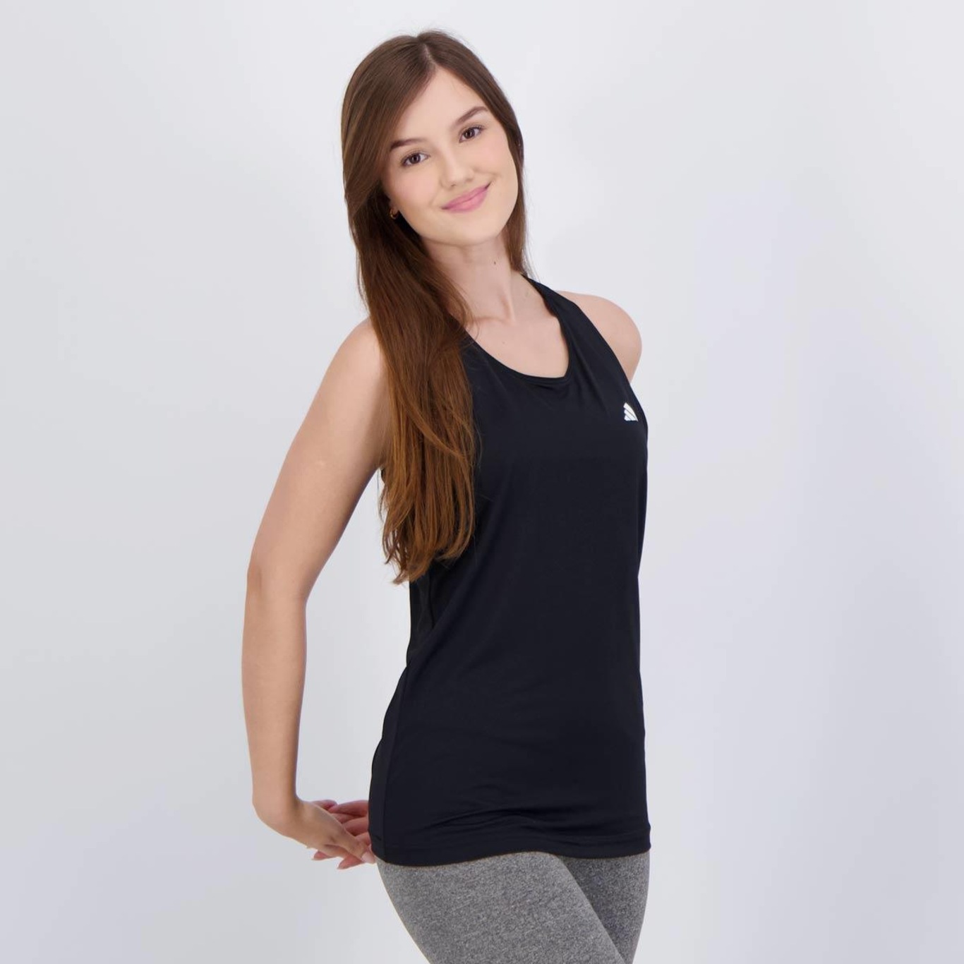 Camiseta Regata adidas Own The Run Basic - Feminina - Foto 6