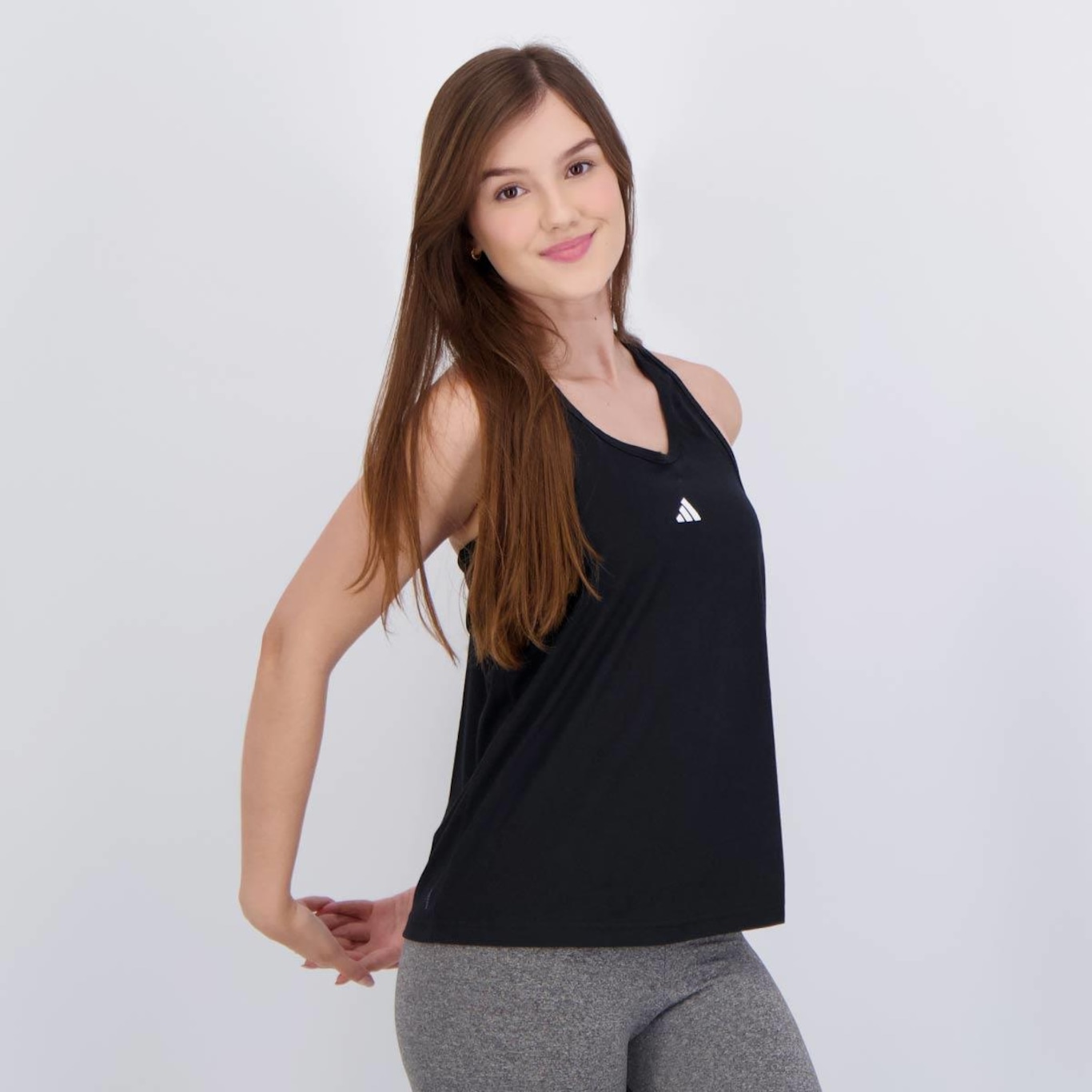 Camiseta Regata adidas Tr-Es - Feminina - Foto 6