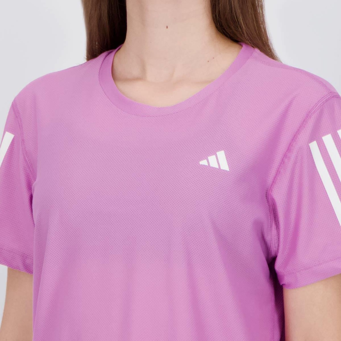 Camiseta adidas Own The Run Base Feminina - Foto 5