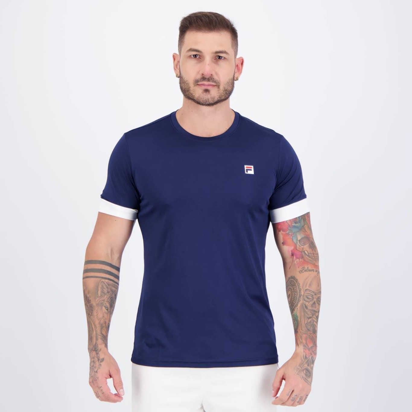 Camiseta Fila Player F-Box Masculina - Foto 1