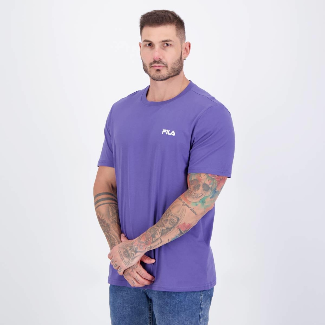 Camiseta Fila Classic I Masculina - Foto 3