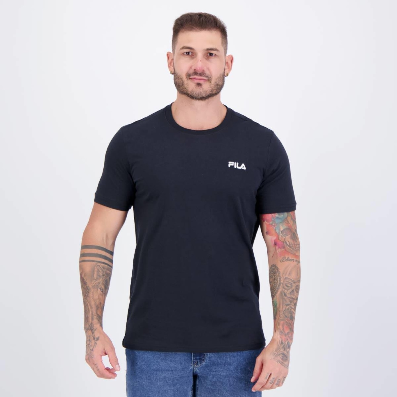 Camiseta Fila Regular Classic Masculina - Foto 1